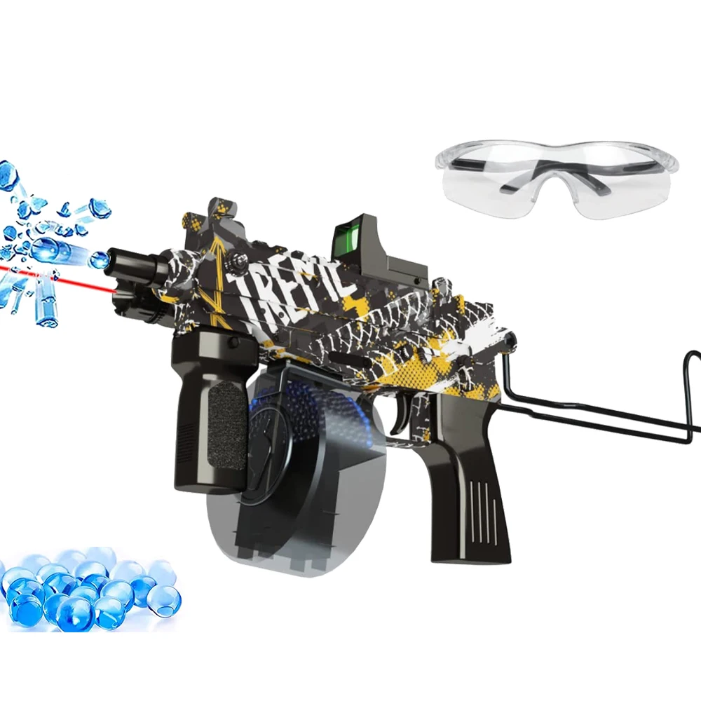

Электрический UZI Gel Blaster автоматический брызговик мяч игрушечный пистолет Открытый Спорт стрельба Orbeez Пейнтбол пистолет для детей подарок
