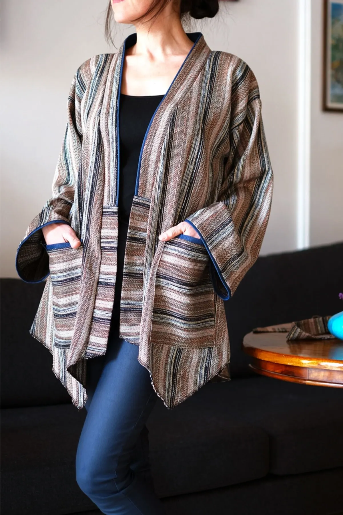 

Women's Kimono Seasonal Kimono Jacket (shiny Fabric) Fashion Bathrobe For Ladies Fashion Robe Robe Gown For Women