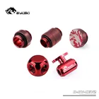 Комплект переключателей водяных клапанов Bykski, двойной внутренний соединитель системы охлаждения резьбы G14 '', Соединительпереключатель + штекер-штекер