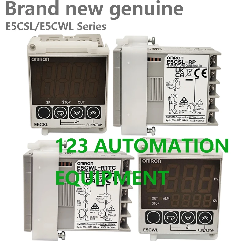 Фото Аутентичные новые контроллеры температуры Omron E5CSL-QP QTC RP RTC E5CWL-Q1P Q1TC R1P R1TC, датчик переключения, легко читаемый №1