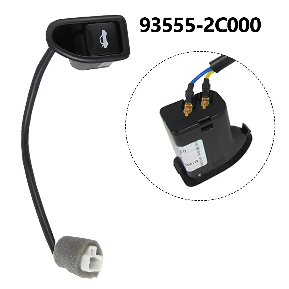 

Brand New Car Trunk Switch Trunk Switch Button 93555-2C000 ABS For Hyundai For Tiburon Coupe 03-08 Opening Switch