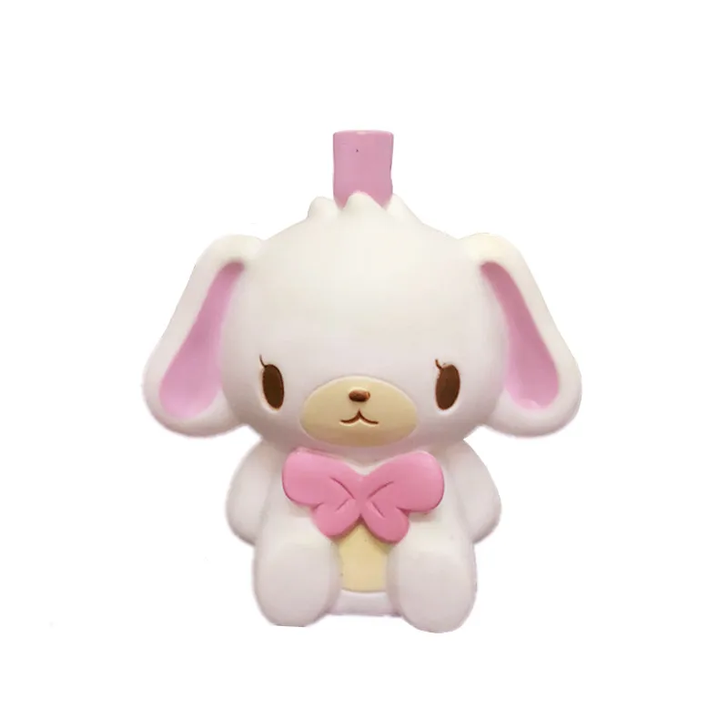 

Cute Sugarbunnies White Bunny Figure Toy Anime Kawaii Necklace Pendant Decoration Kids Toys for Girls Birthday Gift