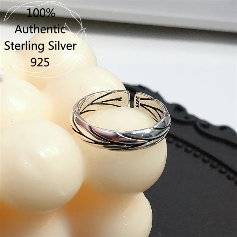 

Vintage Rattan Sterling Silver Argent Anillos De Plata Ley 925 Original Ring Jewelry Sets Rings For Men And Women кольцо 반지 リング