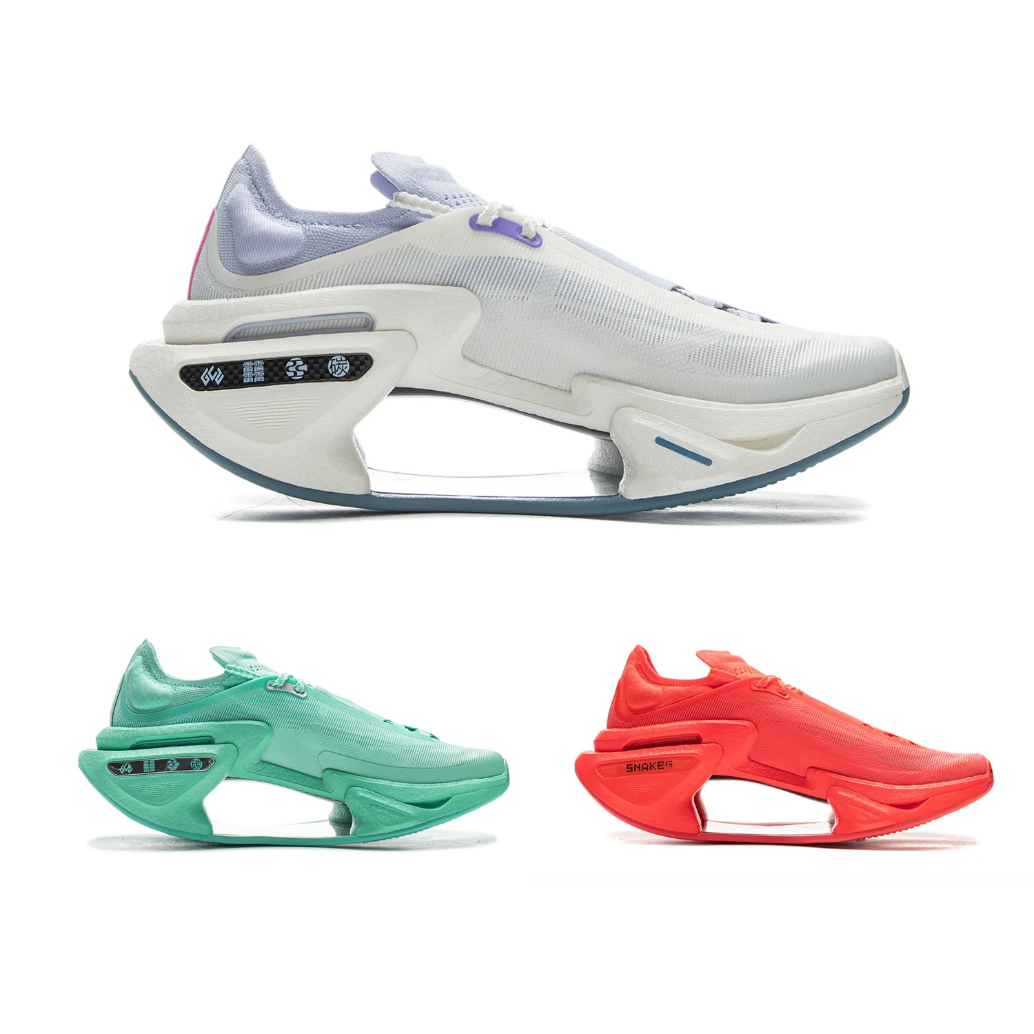 Фото Кроссовки Li-Ning SHADOW 3 унисекс, спортивная обувь BOOM JIANG с амортизацией, удобные спортивные кроссовки LiNing, износостойкие нескользящие кроссовки ARRV001 №2