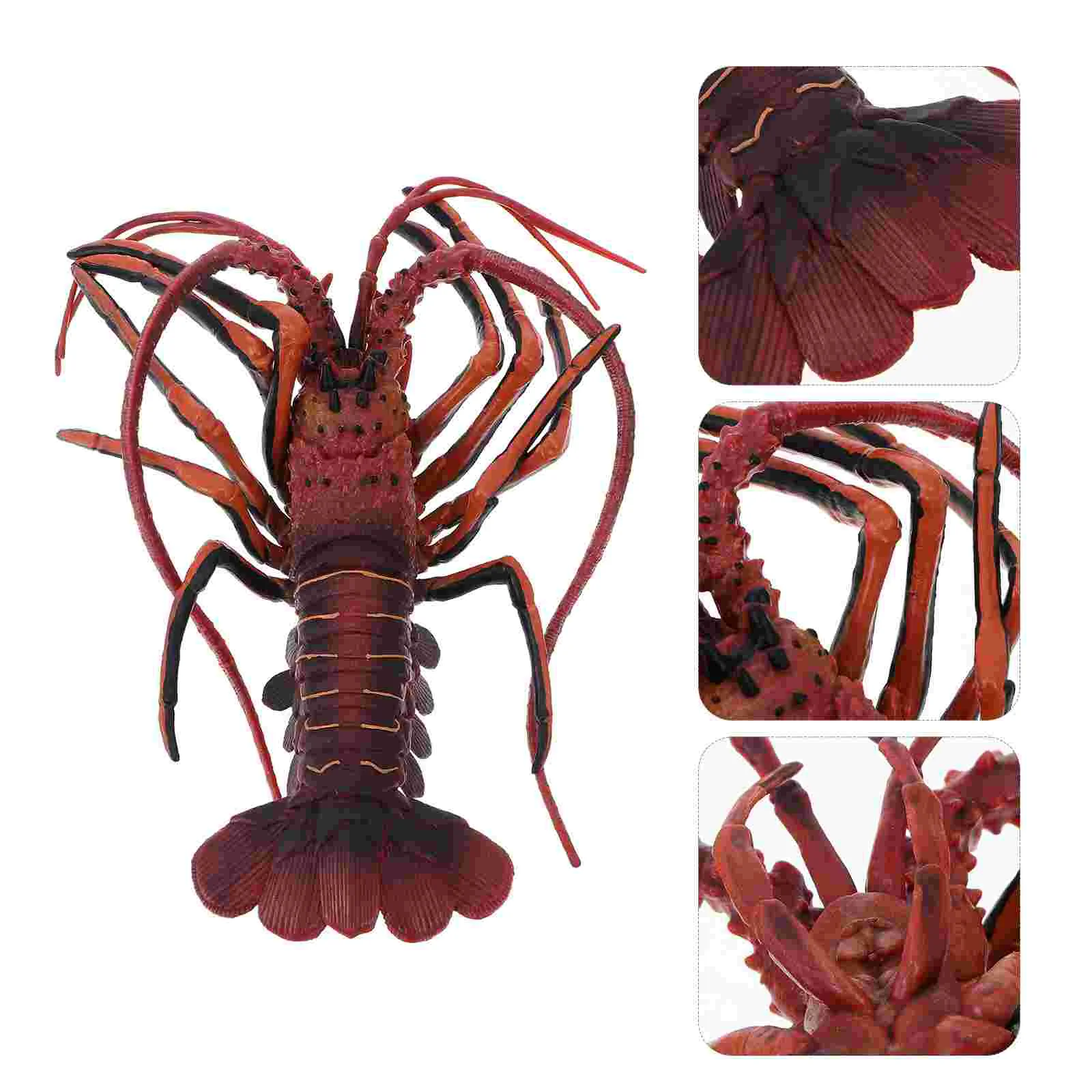 

Lobster Animal Seamodelfigure Ocean Statue Kids Decorartificial Figurine Ornament Animalsfigurines Party Gift Decoration Table