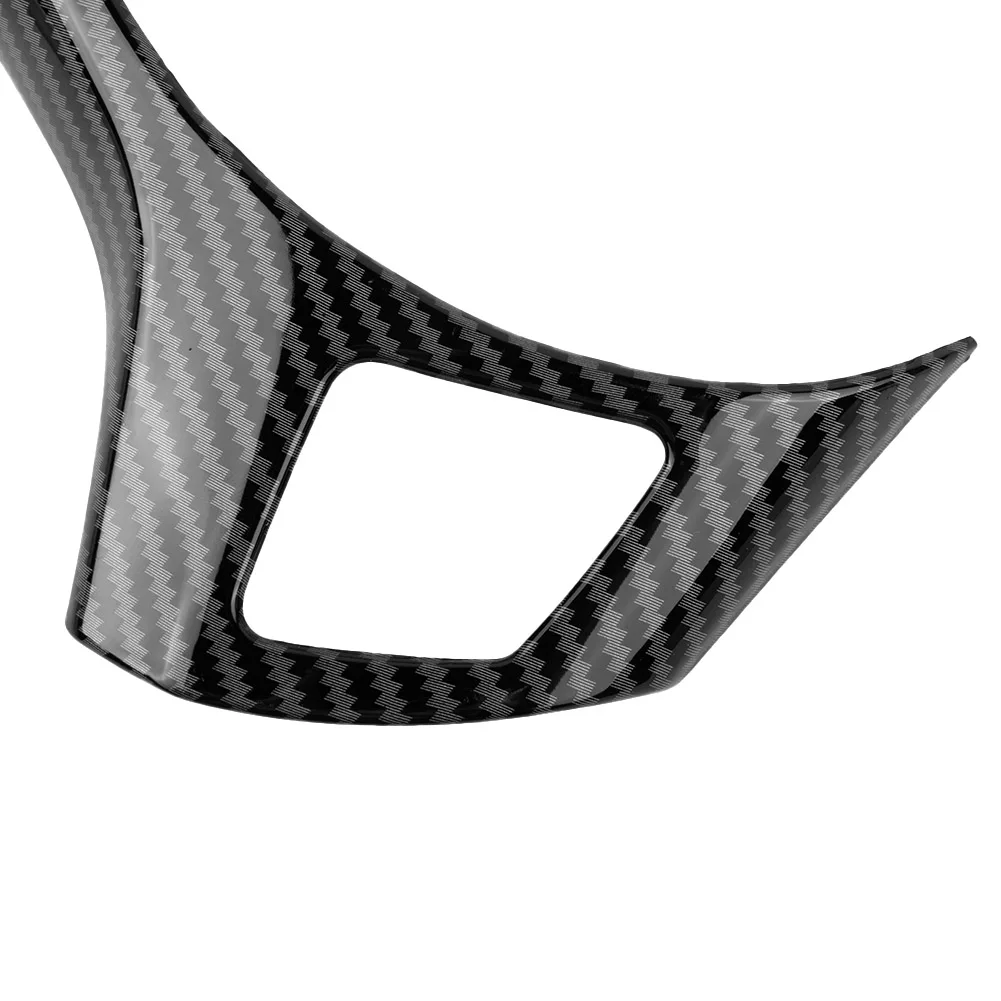 

ABS Carbon Fiber Car Steering Wheel Trim Cover Frame For BMW 3S E90 E91 E92 E93 Interior Accessories Steering Wheel Trim