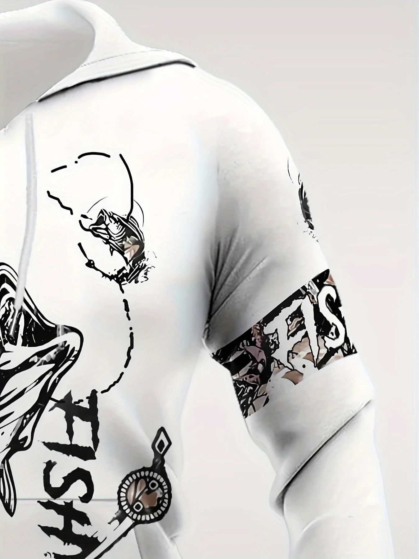 Новая толстовка с забавными животными окуня Марлин рыбалка камуфляж модная