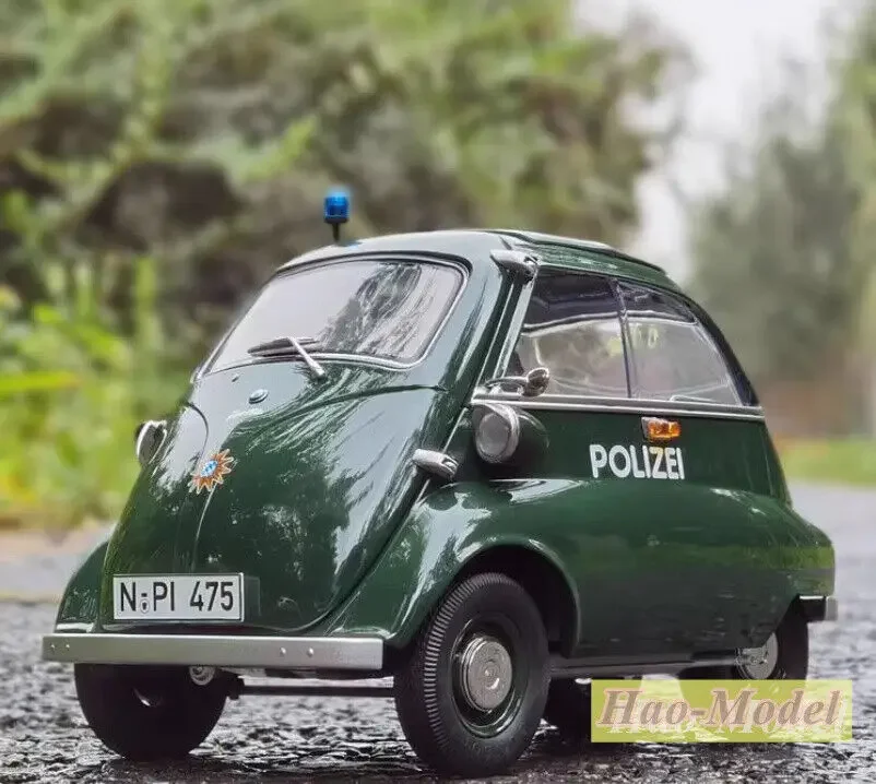 NZG 1:12 для Isetta 300 1958 г. литая под давлением модель автомобиля из сплава металла