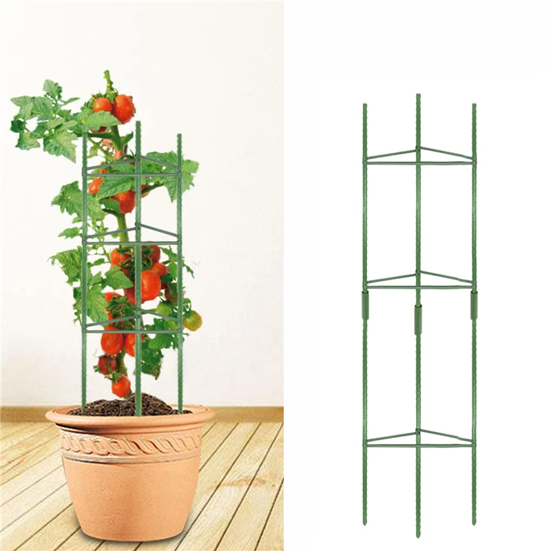 Climbing Plant Trellis Plastic Ring For Assemble Garden Tomato Support Cages Flowers Plants Support Frame Vines Stand Use Garden