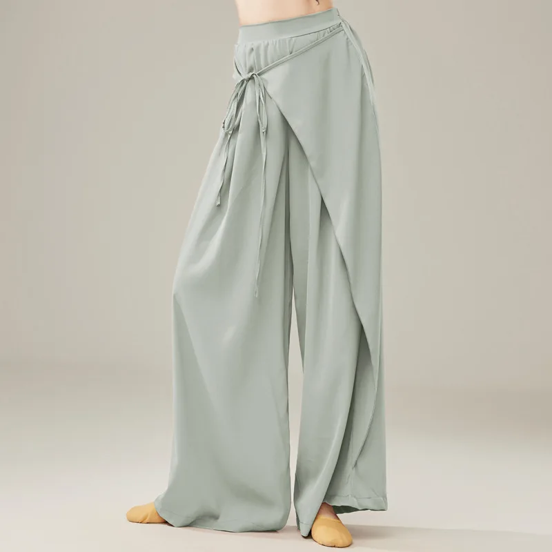 Новый костюм для классических танцев женские брюки штаны с широкими штанинами