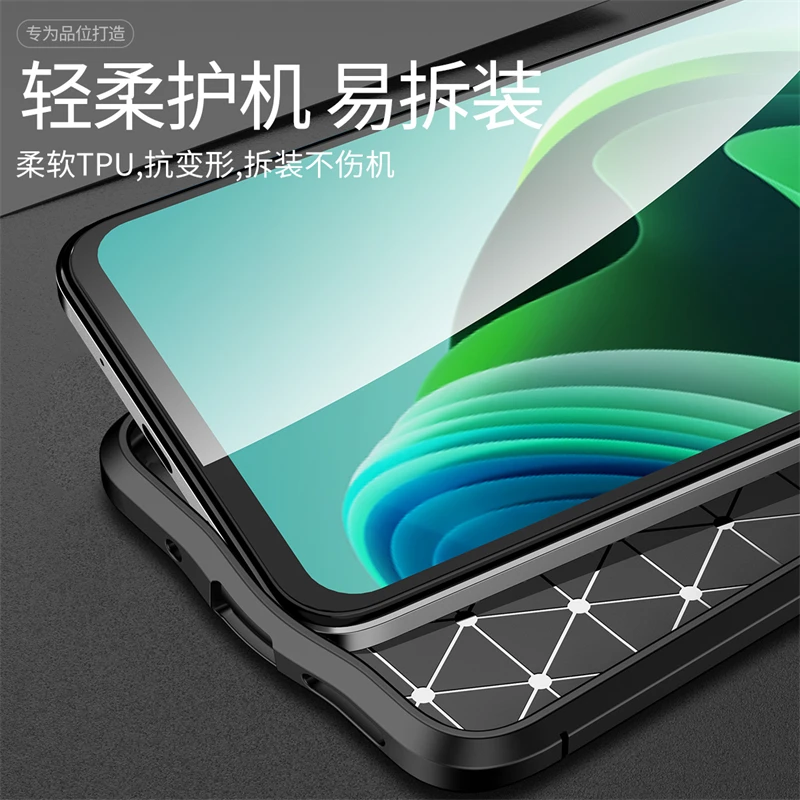 For Redmi 10 5G Case Cover Xiaomi Redmi 10 5G Capas Shockproof Armor New Phone Bumper Back TPU Soft Leather Fundas Redmi 10 5G