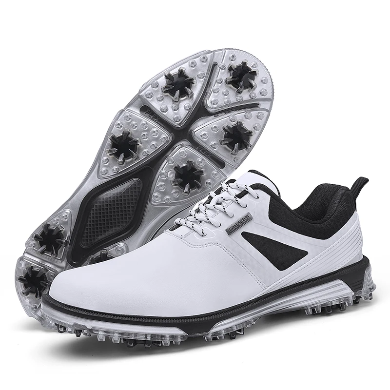 

Golf Sneakers Men Breathable High Quality Brand Golf Shoes with Spikes Outdoor Anti-skid Sports Footwear Male Plus Size 47