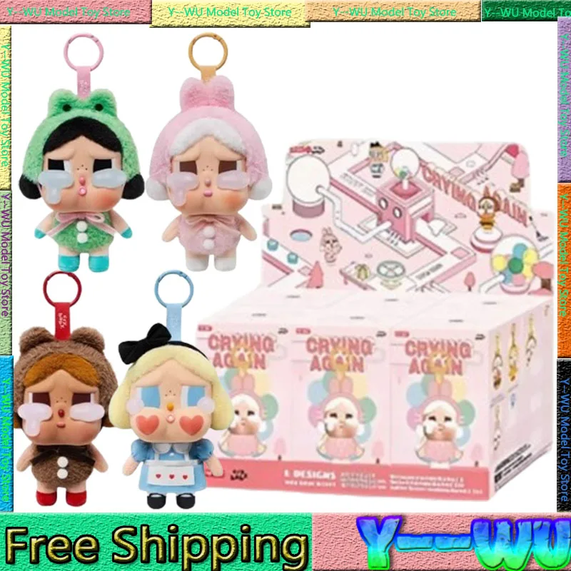 В наличии Crybaby Blind Box Crying Again Series Виниловая коробка-сюрприз Новая милая