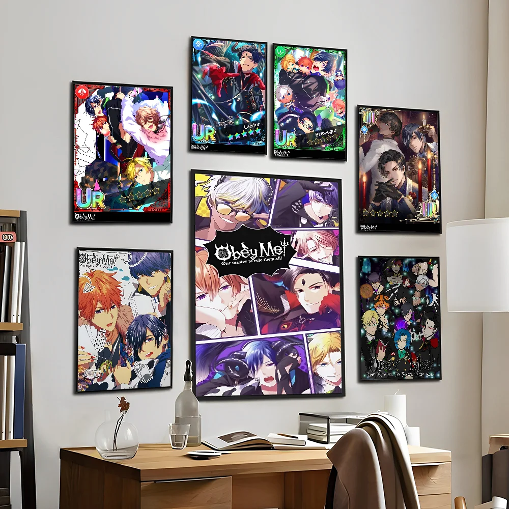 Липкие постеры Game O-Obey Me