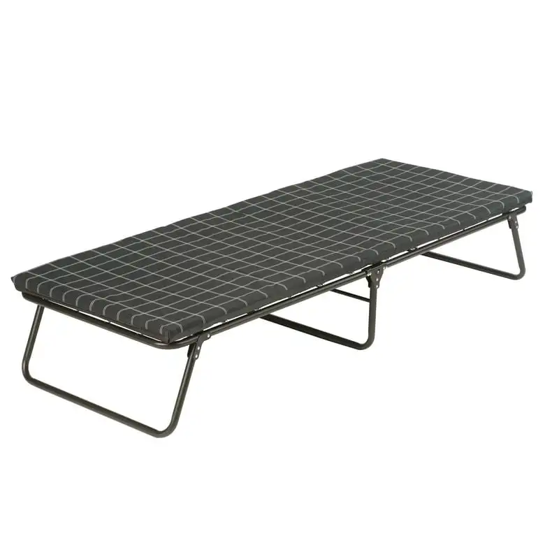 

Beautiful, Compact 30" x 80" Smart Foldable Camping Cot with Foam Mattress - Perfect for Outdoors Adventures.