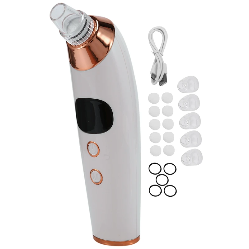 

Heated Electric Blackhead Removal Instrument Acne Pore Cleaner Blackhead Beauty Instrument