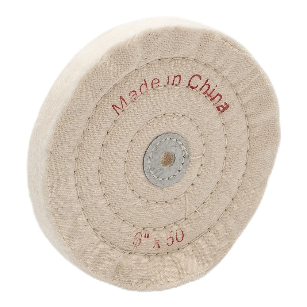 Полировальная ткань с колесами 150 мм Полировочная хлопковая подушка для чистки