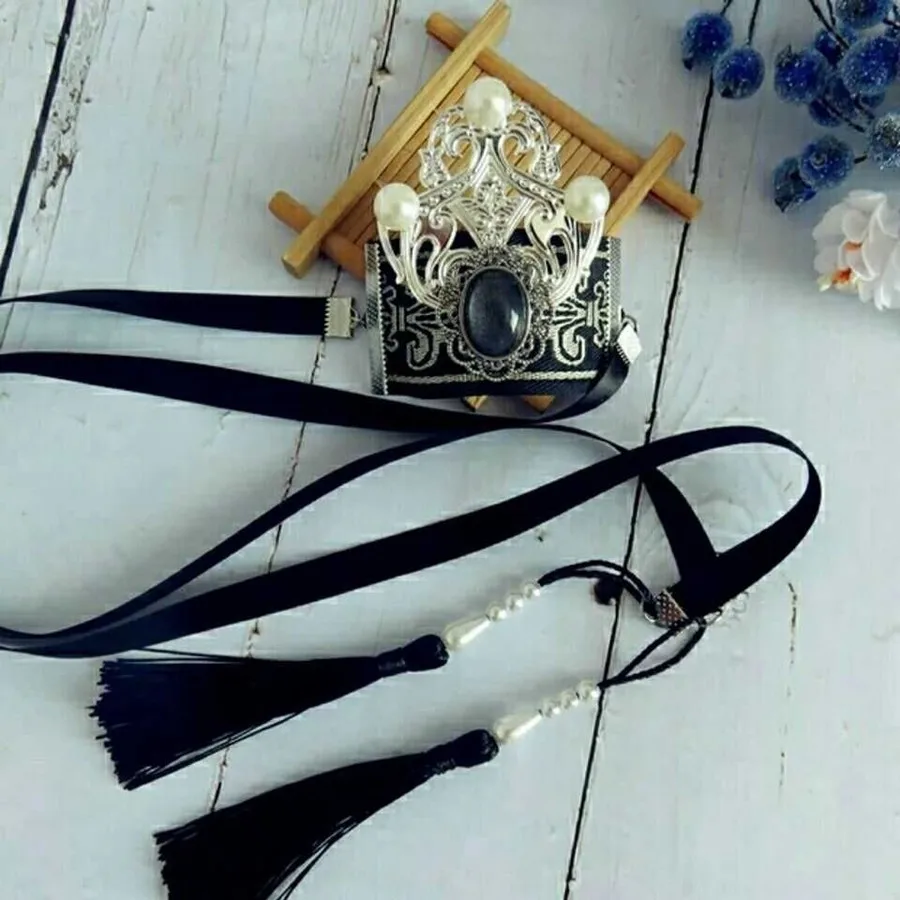 Древняя повязка для волос унисекс Корона мужчин воин фехтовальщик украшение