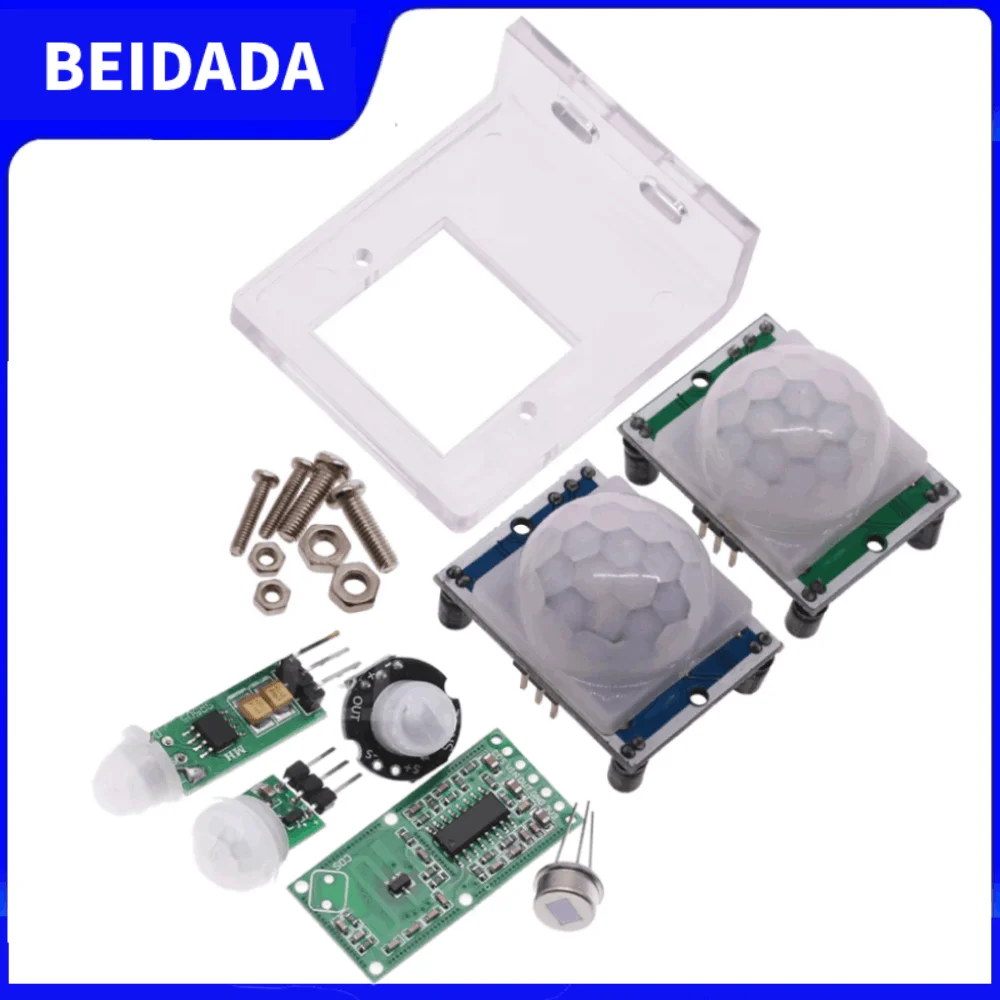 HC-SR501 HC-SR505 AM312 Регулировка ИК-пироэлектрического инфракрасного мини-PIR-модуля