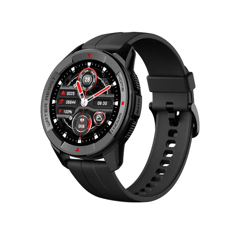 

Heart Rate Monitor Spo2 Measurement Mibro X1 Smart Watch Fitness Bracelet 1.3inch Amoled Screen 60 Days Battery Life 350mah