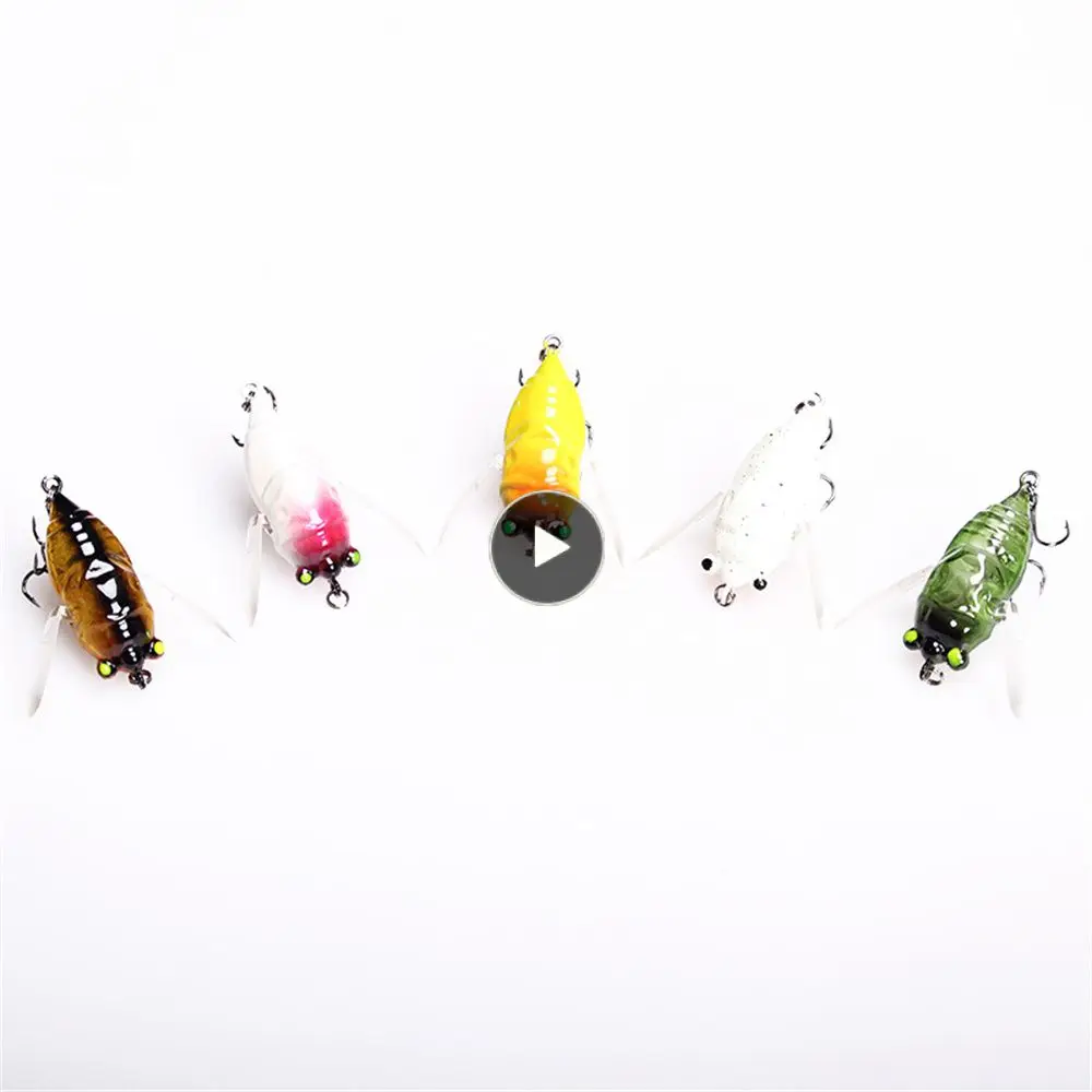 

Hard Bait Fake Bait Small And Exquisite Bionic Lure Lifelike And Smart Cast Far Bionic Cicada Bait 5cm Precise Fish Luring 6g