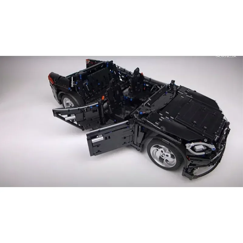 Детский черный S-образный новый супер-автомобиль Power RC Электронный спортивный