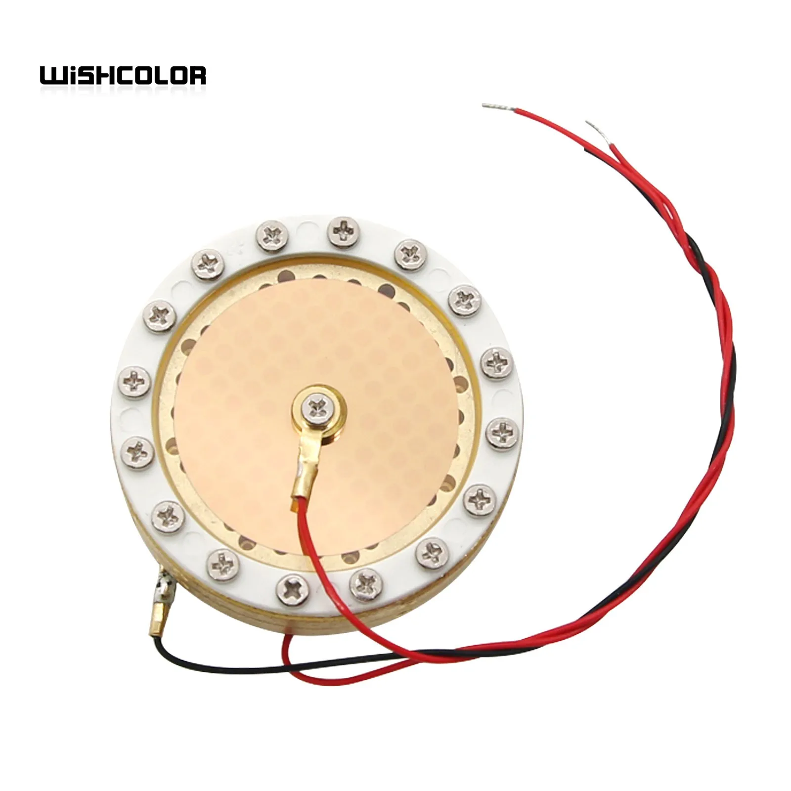34mm Capsule Large Diaphragm Condenser Mic Capsule Double Sided Gold-Plated for Recording Studio Mic