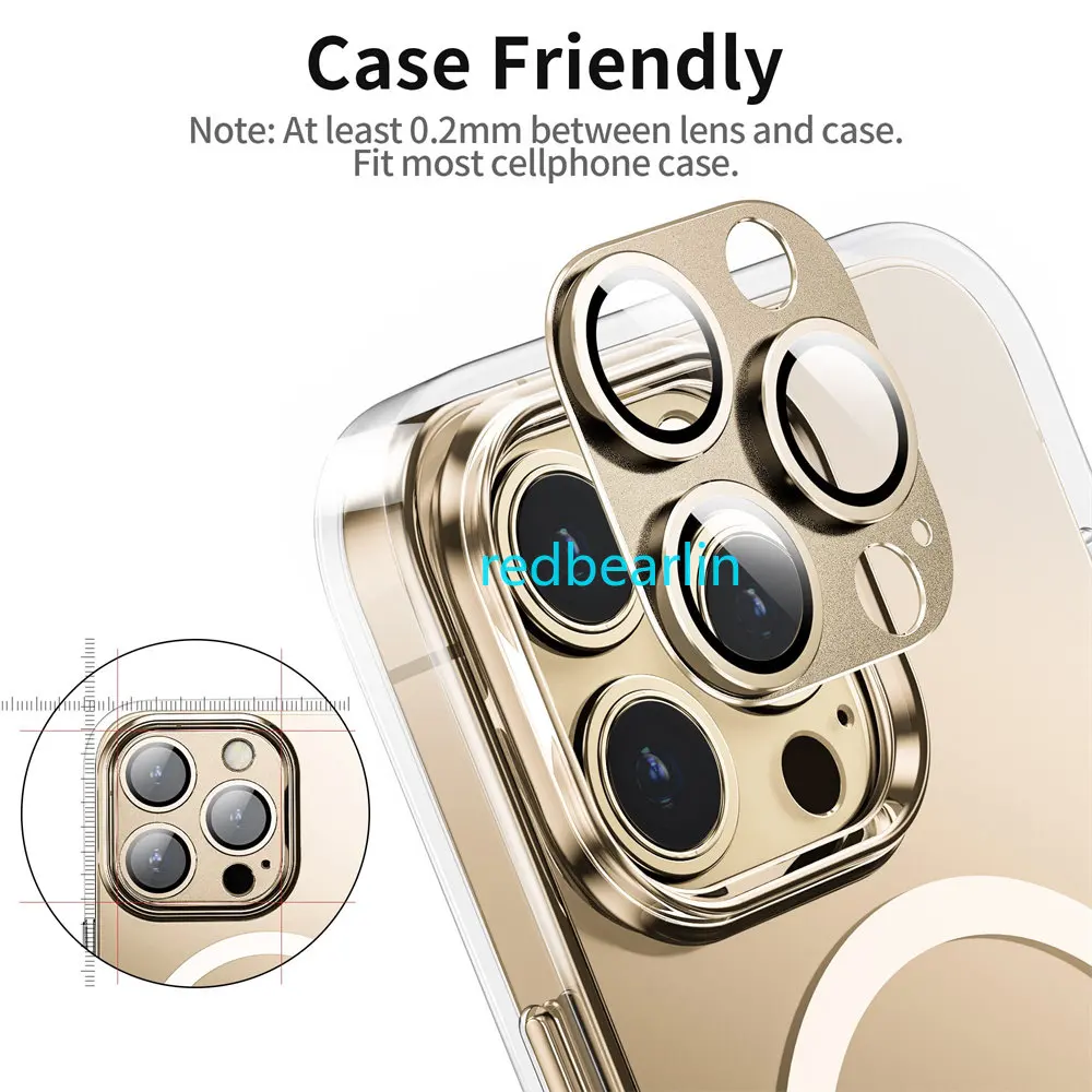 20pcs Full Camera Lens Metal Protector Glass For iPhone 12 13 14 11 Pro max Back Lens Cap For iPhone 14 Pro Lens Camera Glass