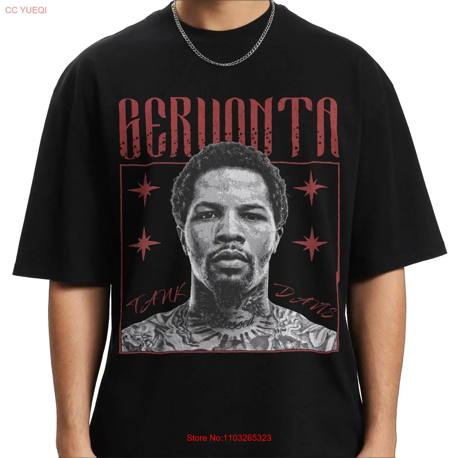 Футболка Gervonta Davis в винтажном стиле майка боксерская рубашка Gervonte