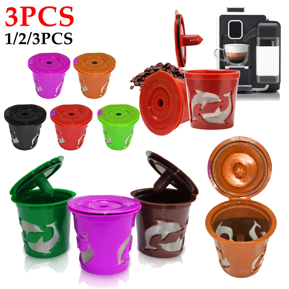 1-3 шт. многоразовые фильтры K-cup, многоразовые кофейные капсулы ...
