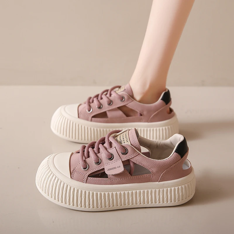 

Сандалии женские на плоской подошве, эспадрильи на платформе, каблук на ремешках, без закрытия, на шнуровке, удобные бежевые, 2, летняя обувь