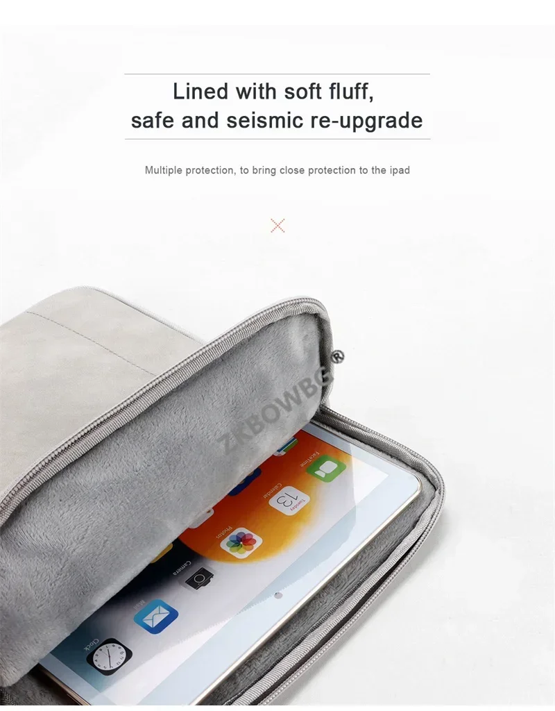 Sleeve Bag for Teclast P30S P30 Air M40 Plus M40S P20S P40HD 2023 Huawei Xiaomi Ipad Lenovo 10.1 11 Inch Tablet Pouch Case Cover