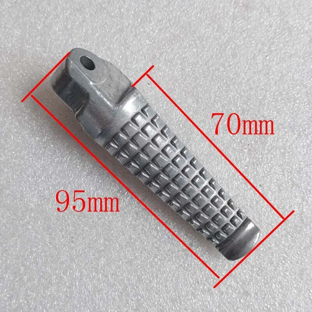 

1pair Rear Foot Peg Foot Pegs Rear Footrest For Suzuki GSX750 Left GSX1200 GSX1300R Hayabusa 98-07 Silver For Bandit 600 GSF600