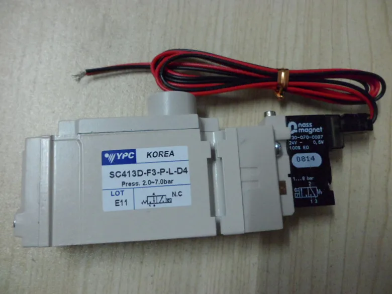 Корея SC413D-F3-P-L-D4 Электромагнитный клапан