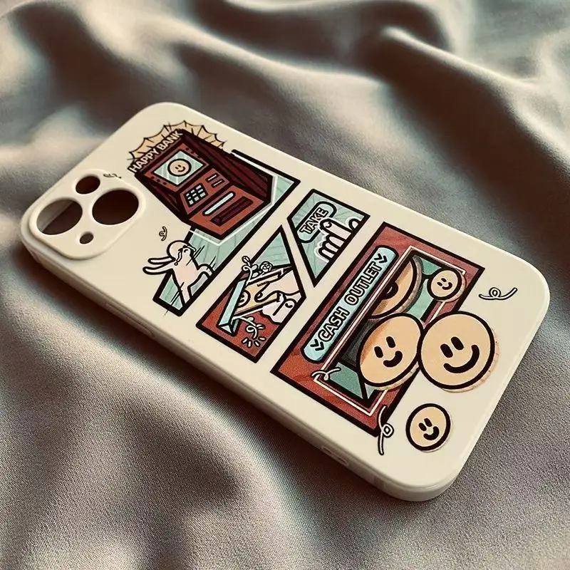 Мягкий силиконовый чехол для телефона с улыбающейся игровой консолью Xiaomi Redmi 14C 13C