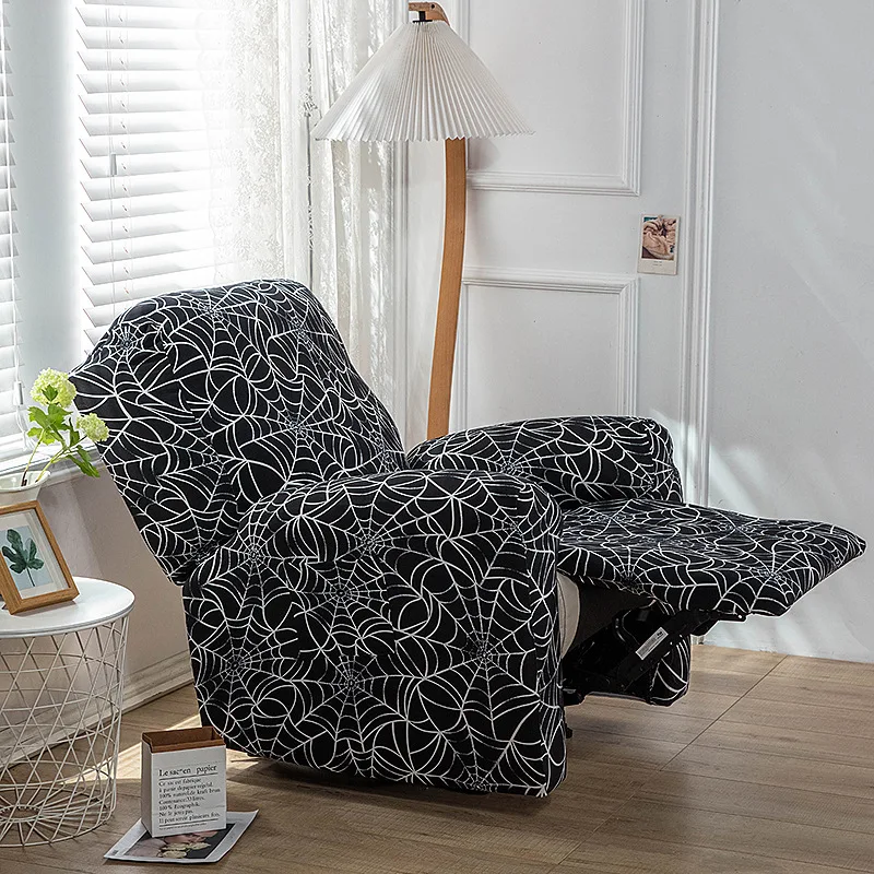 

Printed All-Inclusive Elastic Rocking Chair Cover Four Seasons Universal Multifunctional Recliner Cover Single Sofa Cover