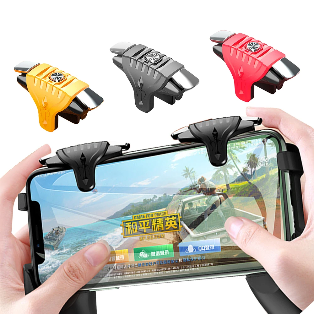 PUBG Mobile Game Controller Gamepad Trigger Aim Shoot Button L1R1 Shooter Joystick For IPhone Xiaomi Samsung Huawei Smart Phone