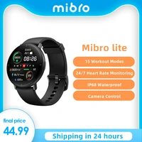 mibro lite smartwatch 1 3 inch amoled screen ultra thin body smart watch mens watches ios android compatible glabal version