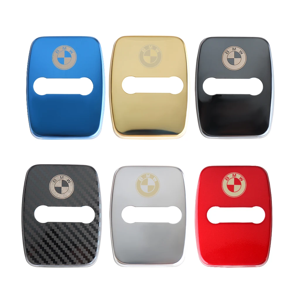 Защитная наклейка на дверной замок автомобиля для BMW 1 3 5 7 серии X1 X3 X4 X5 X6 X7 F15 F16 F30 F31