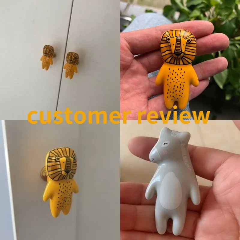 Мультяшная мебель ручки в виде животных ручка ящика для шкафов и ящиков льва