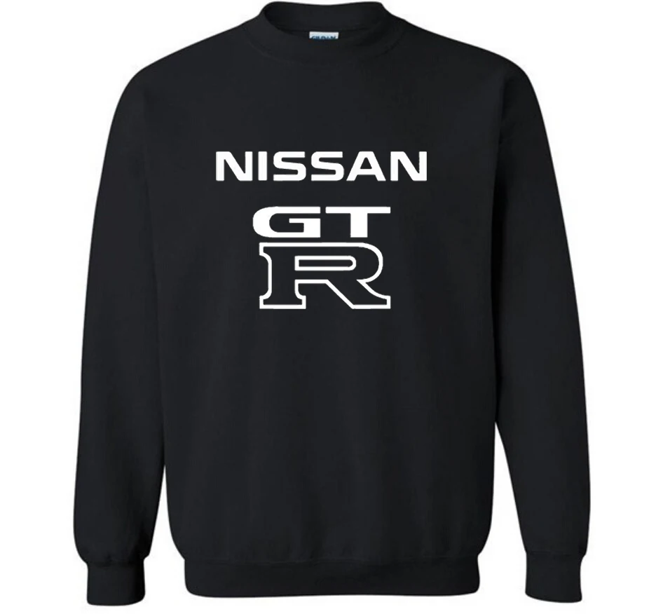 

Fashion Casual Cotton Men Hoodies GTR Car Logo Print Fleece O-Neck pullover Sweatshirts Hip Hop Harajuku Streetwear Men Clothing