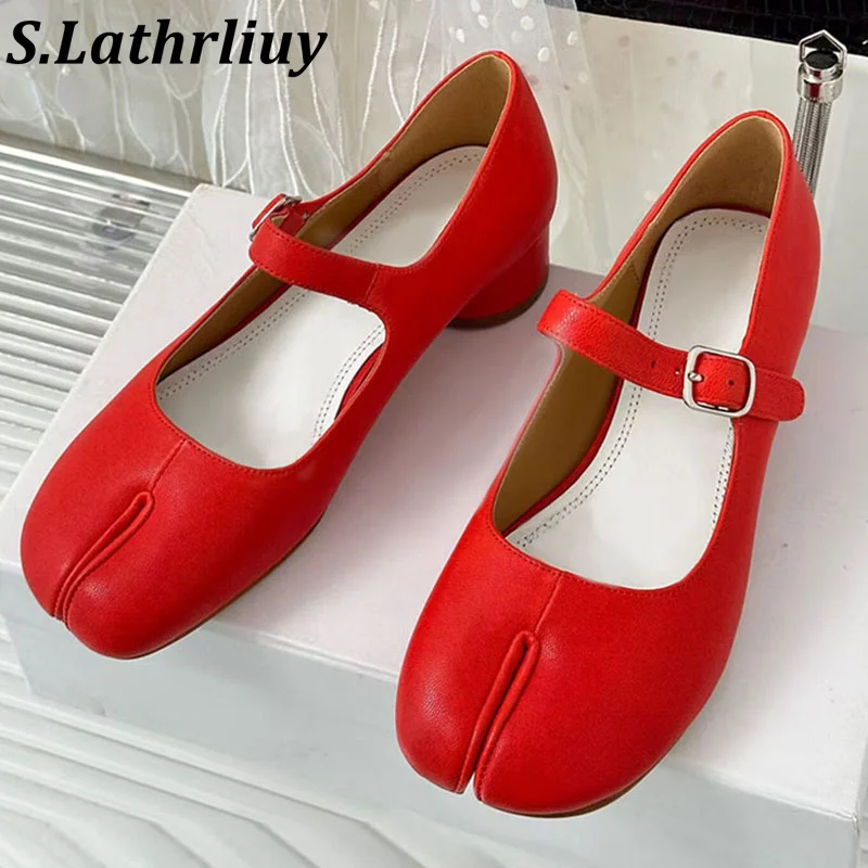 Весенне-осенние балетки на мягкой подошве туфли из натуральной кожи плоской