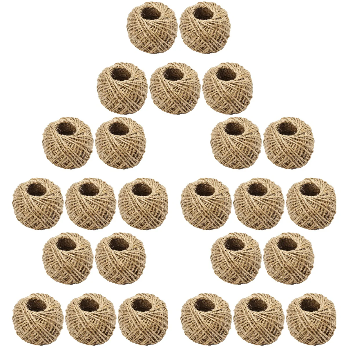 

25 Rolls Jute Twines Ropes Twine Ropes for Gift Wrapping Burlap Strings