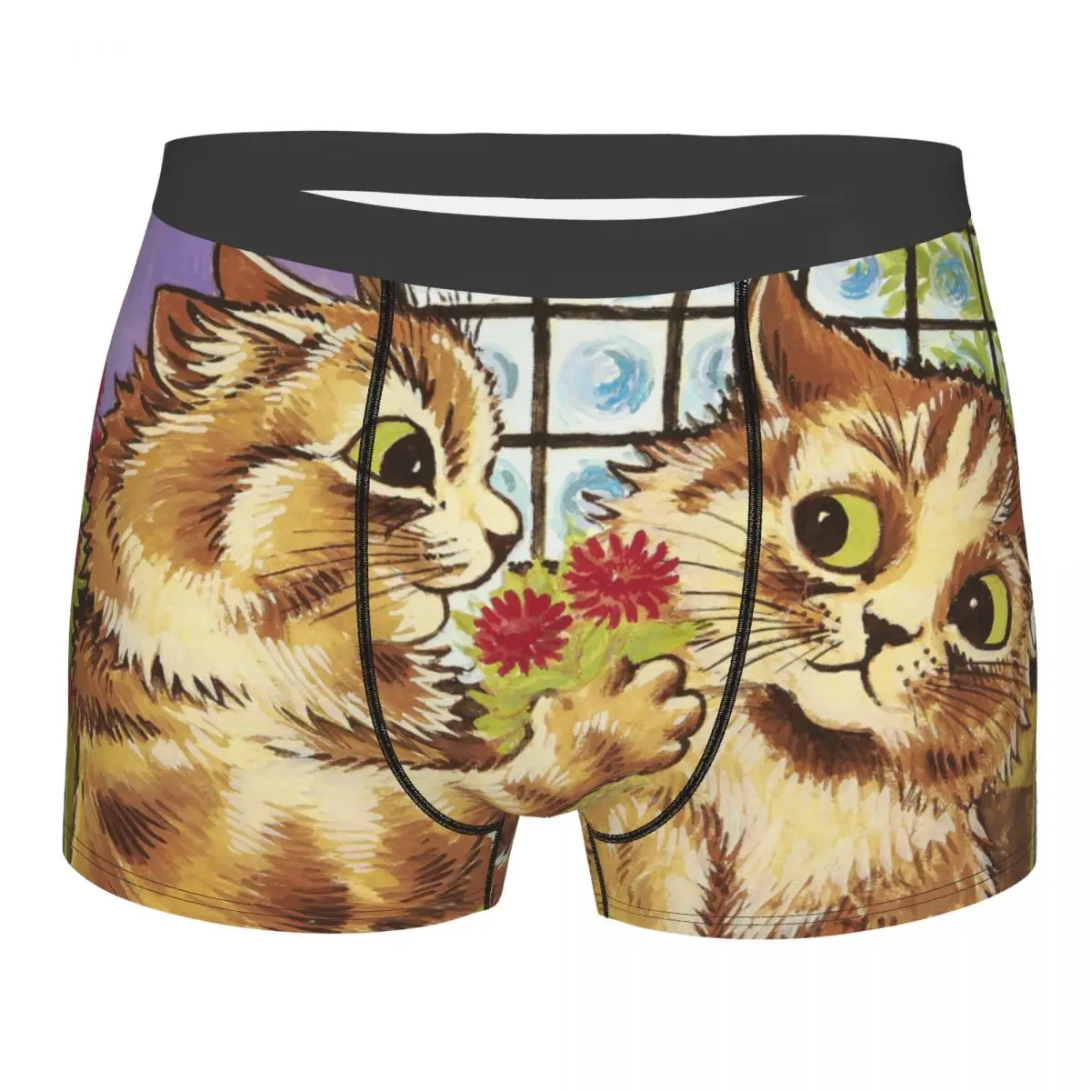 

Cats Lover Art Underpants Cotton Panties Man Underwear Ventilate Shorts Boxer Briefs