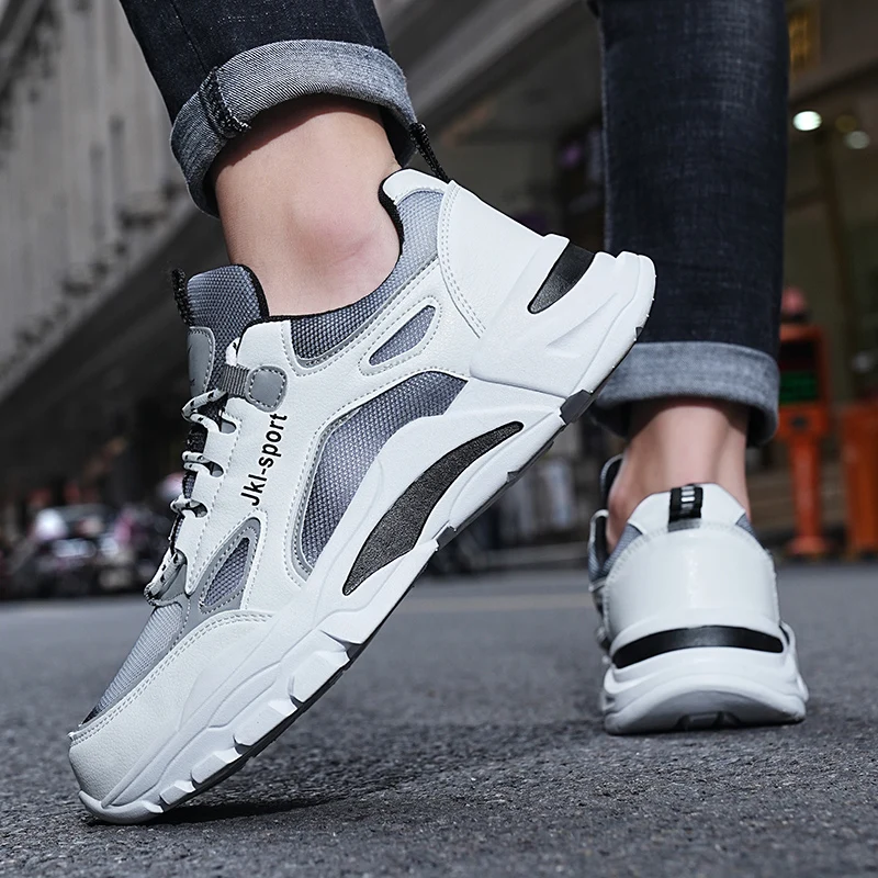 NEW 37-44 Anti-Slip Breathable Men's Casual Sneakers Adult Teenagers Outdoor Running Shoes Walking Shoes School Sports Shoes