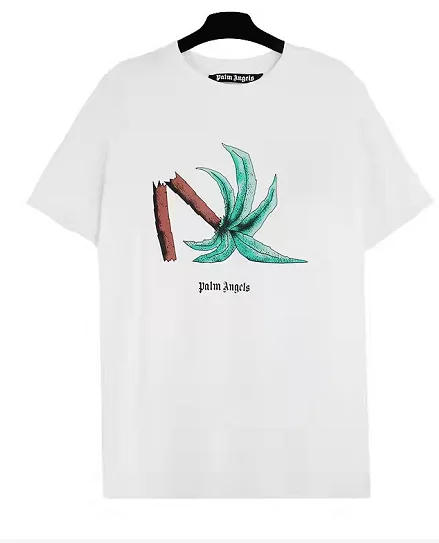 Футболка с коротким рукавом и принтом пальмовые ангелы |