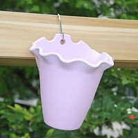 durable flowerpot portable lightweight multifunctional plastic flowerpot flower pot plant pot