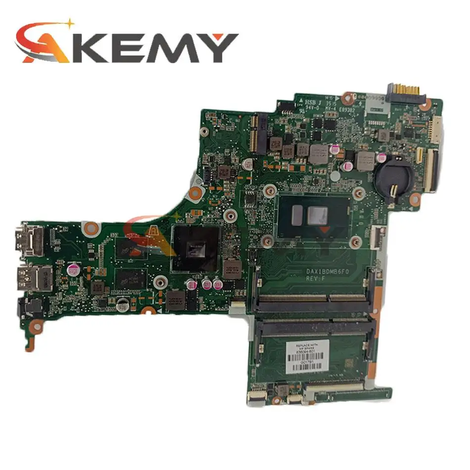Материнская плата DAX1BDMB6F0 для ноутбука HP 14-AB с SE2EY I5-6200U 940 м/2 ГБ системная тест 100% ОК