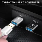 Адаптер USB C OTG для MacbookProXiaomiHuawei, адаптер с USB 3,0 на Type C, мини USB для tesla model 3, аксессуары для S