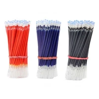 0 5mm 20pcsset gel pen refill office signature rods red blue black ink office school stationery writing supplies handles needle